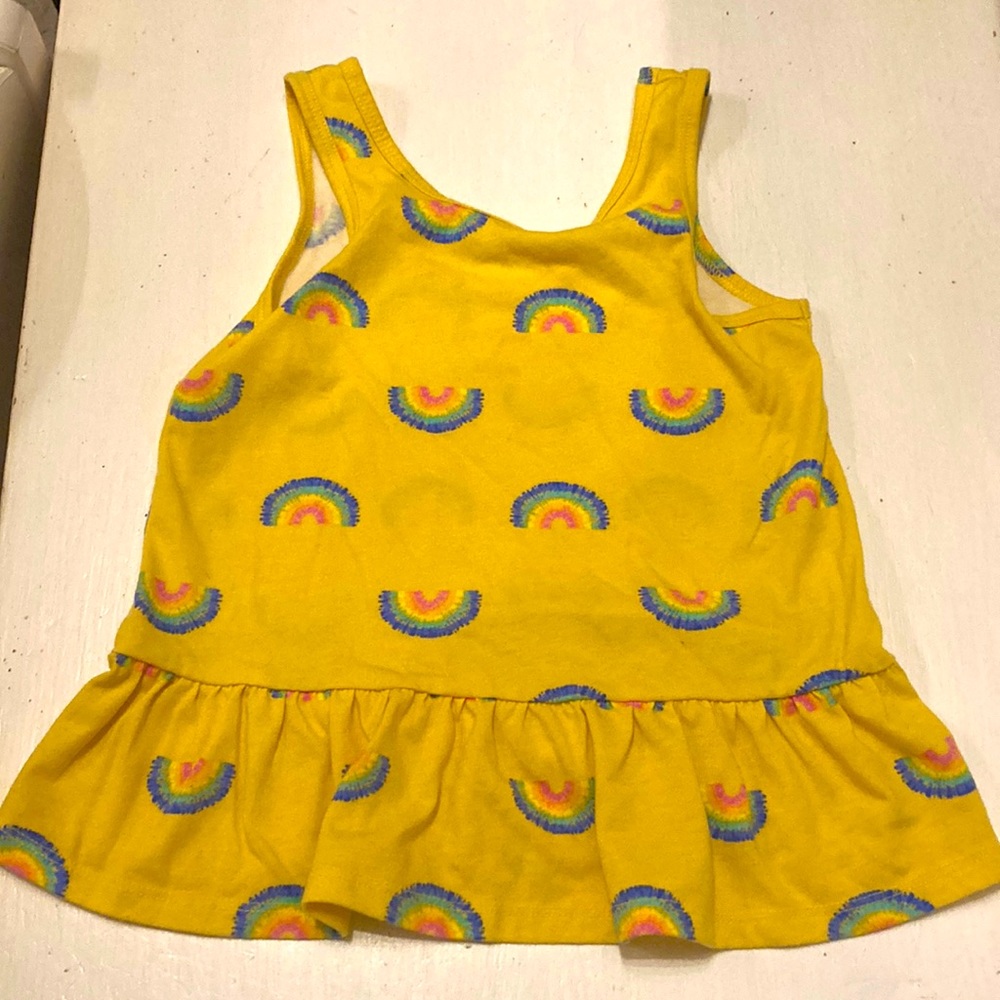 NWO tags sleeveless rainbow 🌈 shirt, size 5